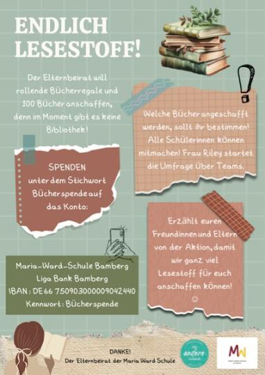 Bücherprojekt Flyer