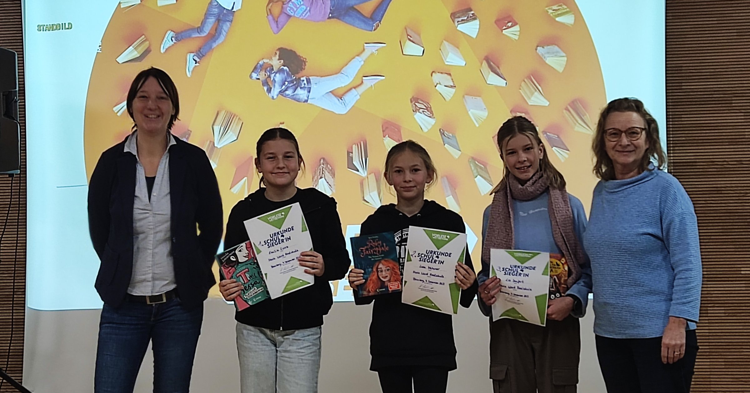 Vorlesewettbewerb für die 5. und 6. Jahrgangsstufe